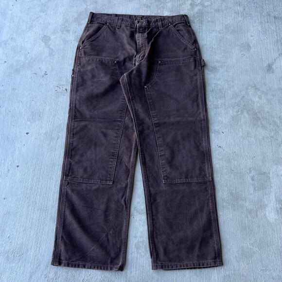 Carhartt Other - Vintage Y2K Carhartt brown double knee work wear carpenter pants